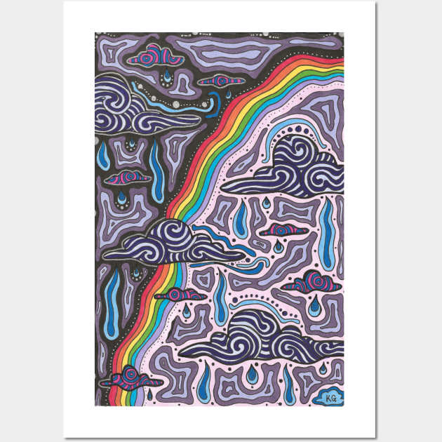 Over The Rainbow Wall Art by keithgreyart